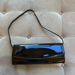 Stuart Weitzman Patent Leather Mini Evening Bag